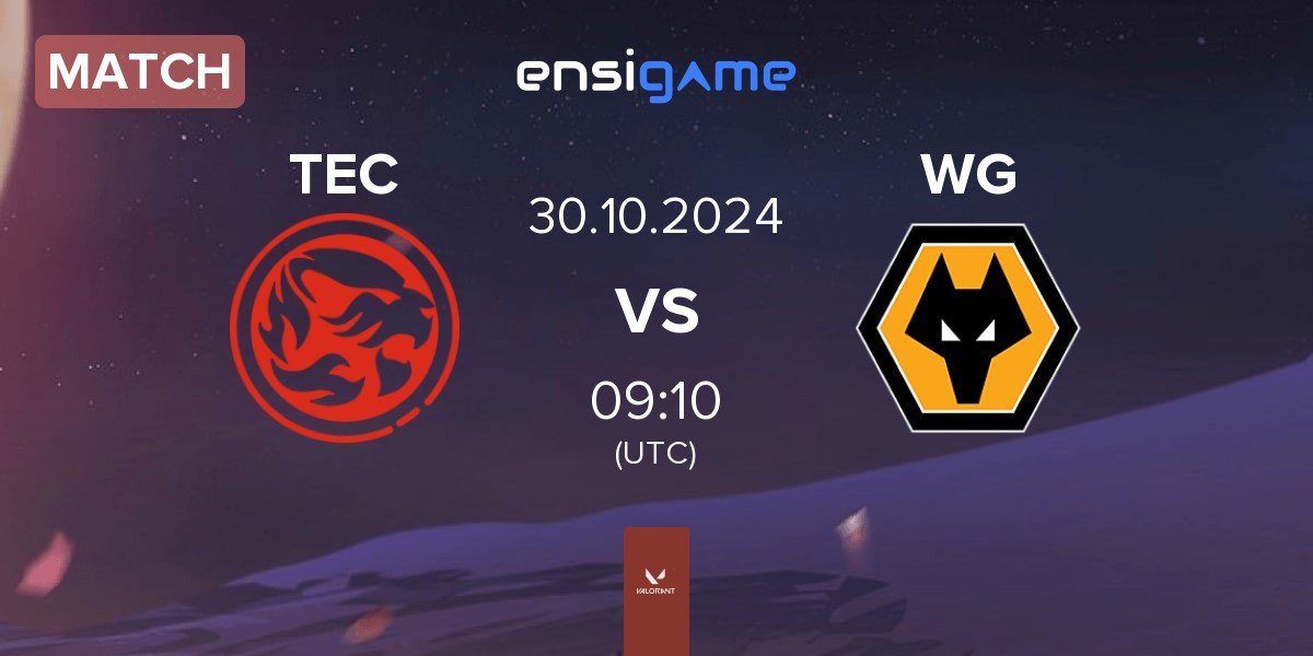 Match Titan Esports Club TEC vs Wolves Esports WG | 30.10