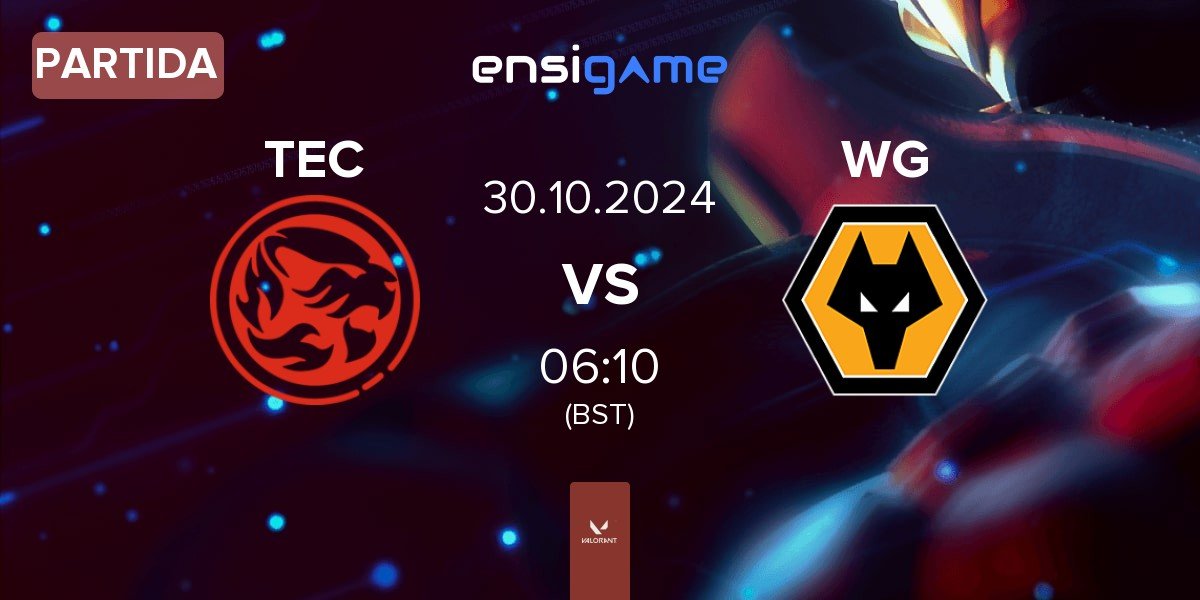 Partida Titan Esports Club TEC vs Wolves Esports WG | 30.10