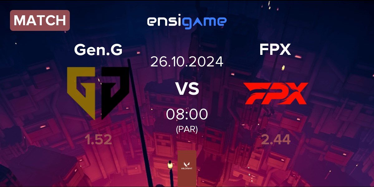 Match Gen.G Esports Gen.G vs FunPlus Phoenix FPX | 26.10