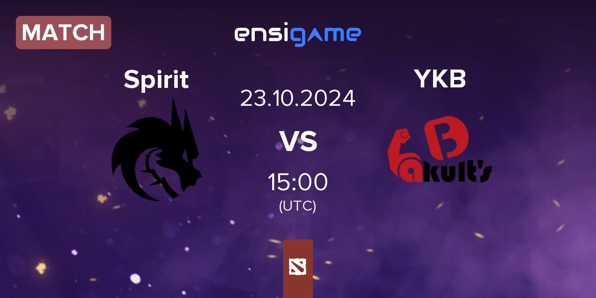 Match Team Spirit Spirit vs Yakult's Brothers YKB | 23.10