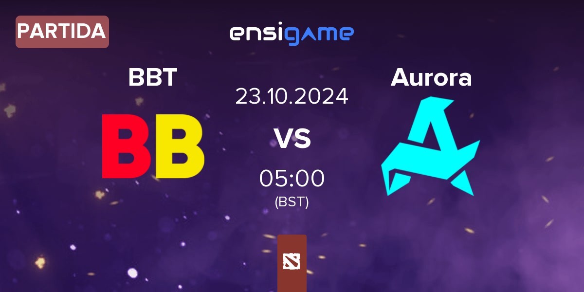 Partida BetBoom Team BBT vs Aurora | 23.10