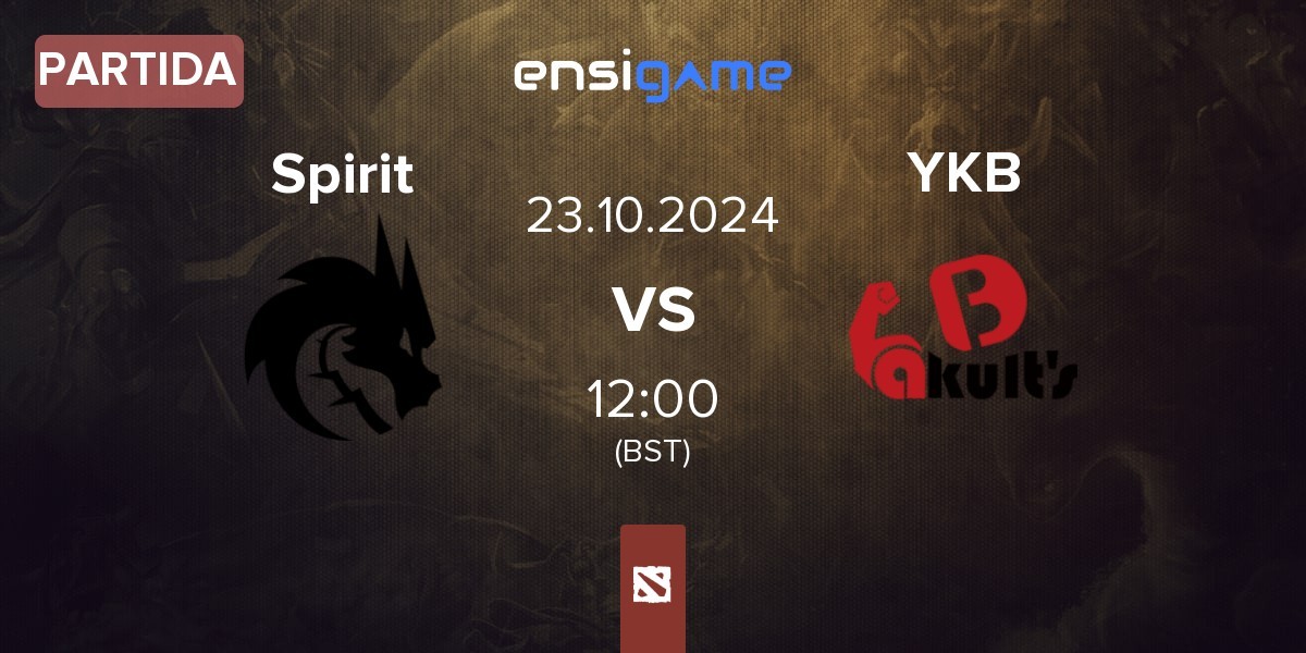 Partida Team Spirit Spirit vs Yakult's Brothers YKB | 23.10