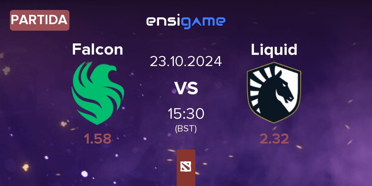 Partida Team Falcons Falcon vs Team Liquid Liquid | 23.10