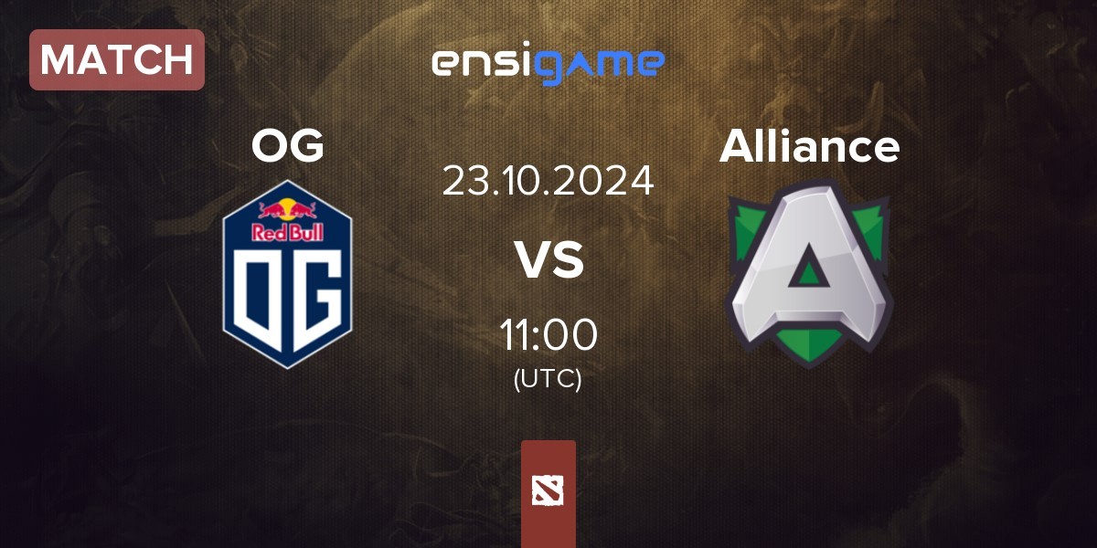 Match OG vs Alliance | 23.10