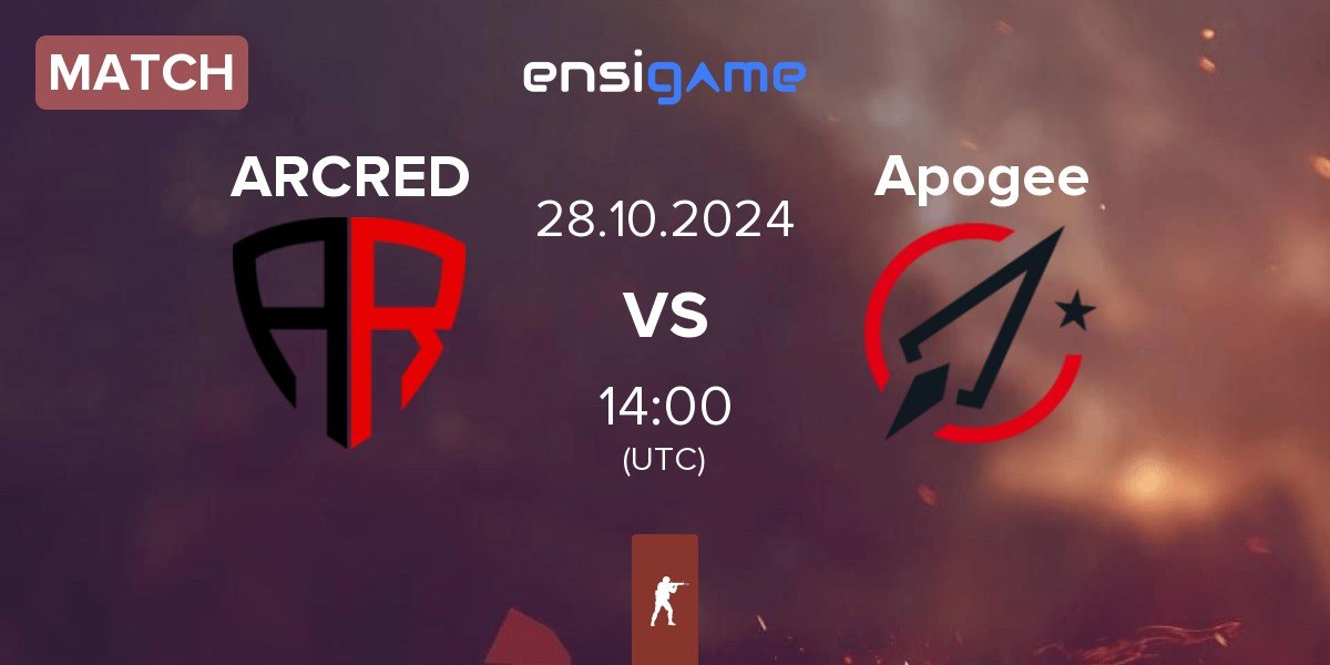 Match ARCRED vs Apogee | 28.10