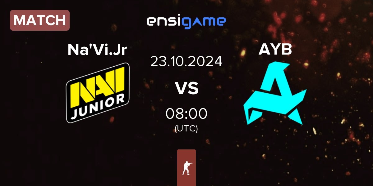 Match Natus Vincere Junior Na'Vi.Jr vs Aurora Young Blud AYB | 23.10