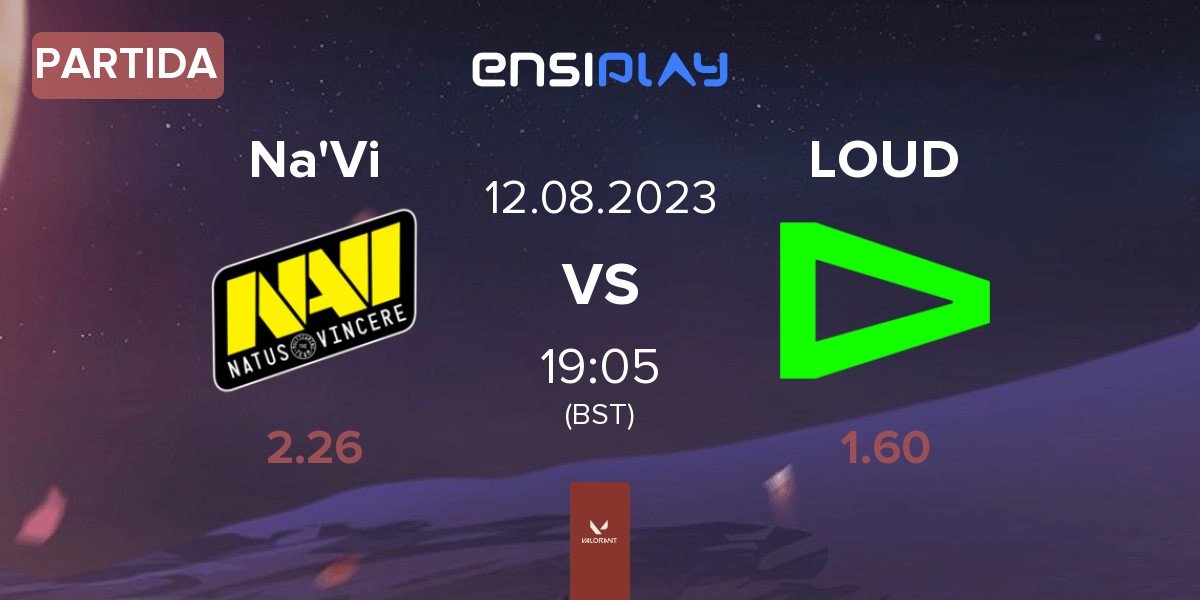 Partida Natus Vincere Na'Vi vs LOUD | 12.08