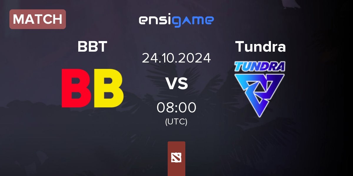 Match BetBoom Team BBT vs Tundra Esports Tundra | 24.10