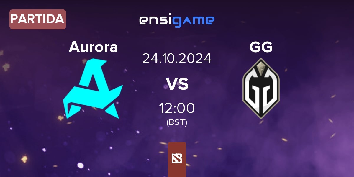 Partida Aurora vs Gaimin Gladiators GG | 24.10