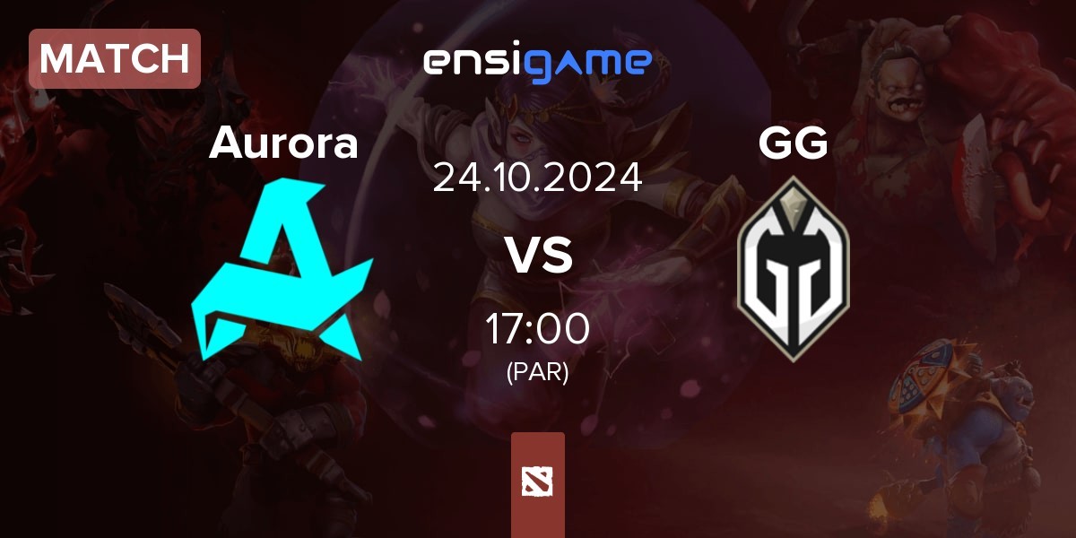 Match Aurora vs Gaimin Gladiators GG | 24.10