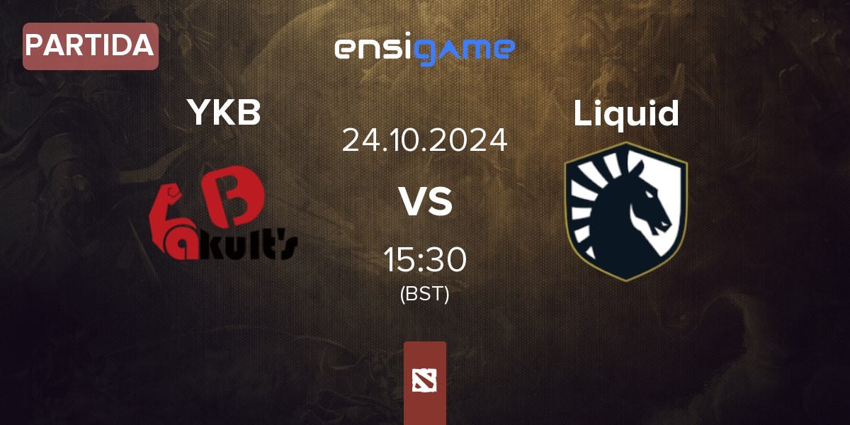 Partida Yakult's Brothers YKB vs Team Liquid Liquid | 24.10