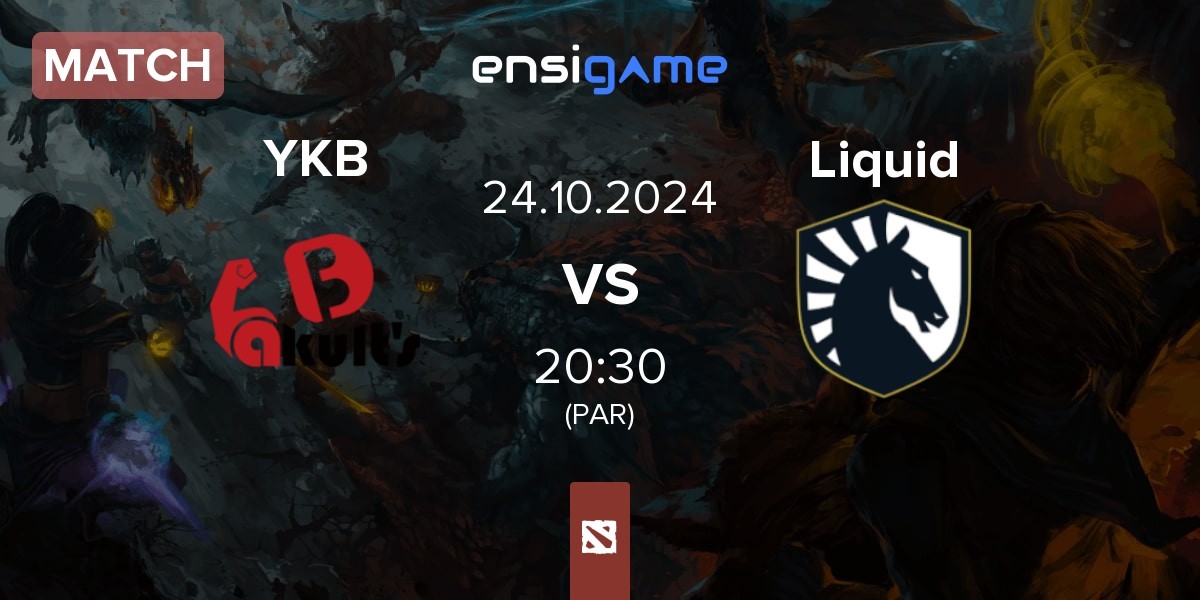 Match Yakult's Brothers YKB vs Team Liquid Liquid | 24.10