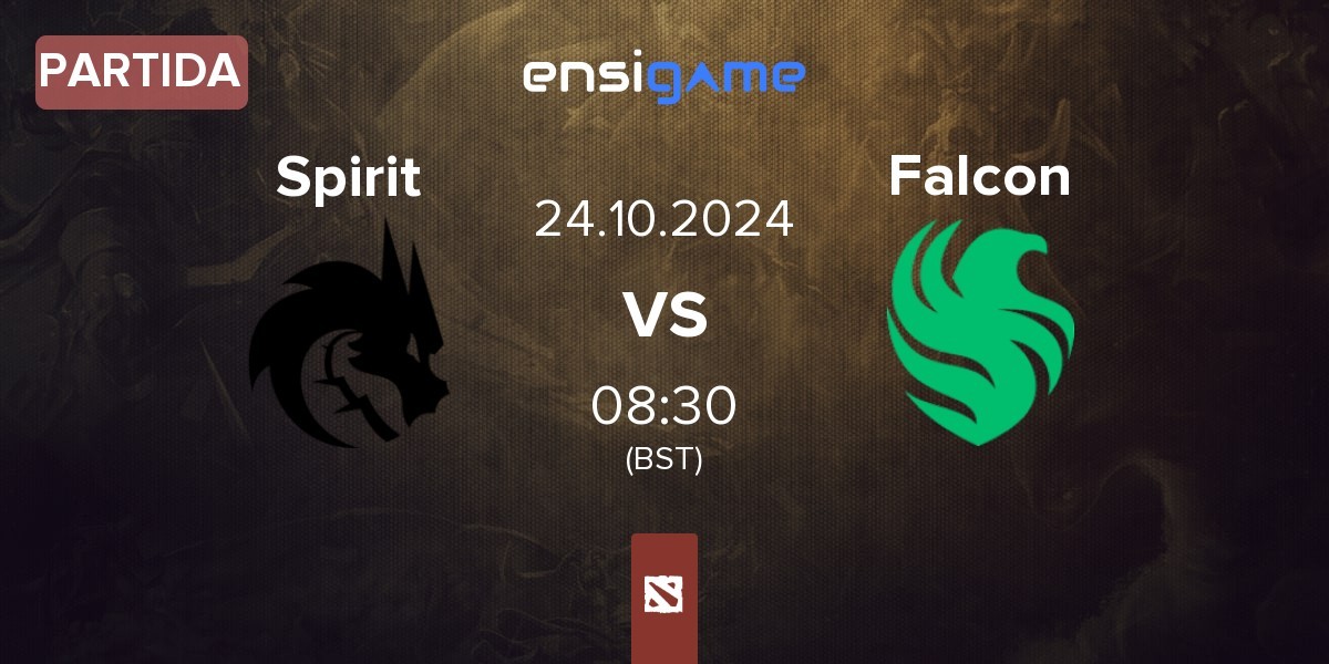 Partida Team Spirit Spirit vs Team Falcons Falcon | 24.10