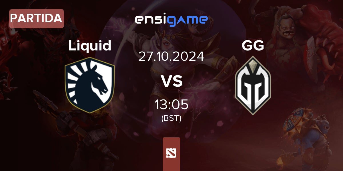 Partida Team Liquid Liquid vs Gaimin Gladiators GG | 27.10