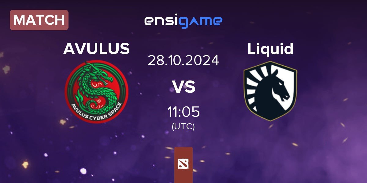 Match AVULUS vs Team Liquid Liquid | 28.10