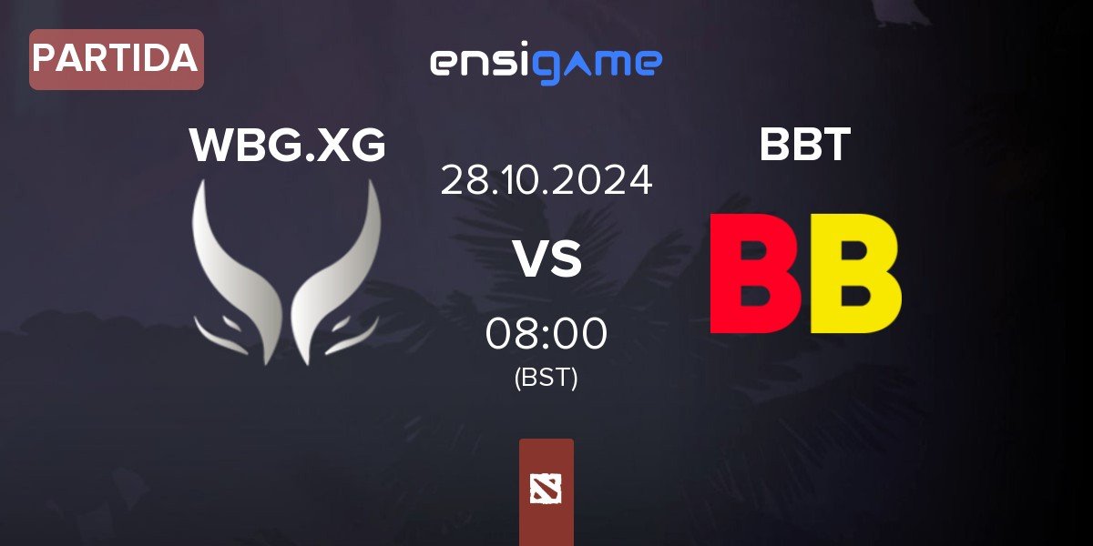 Partida Xtreme Gaming WBG.XG vs BetBoom Team BBT | 28.10