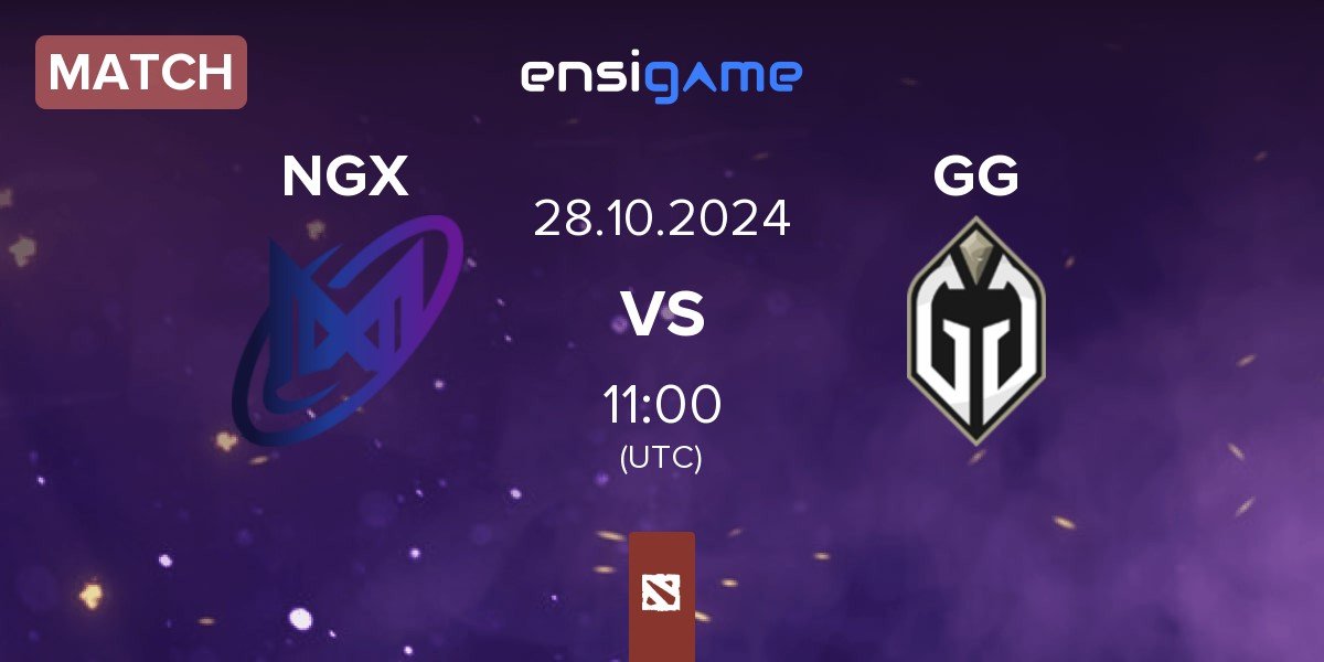 Match Nigma Galaxy NGX vs Gaimin Gladiators GG | 28.10