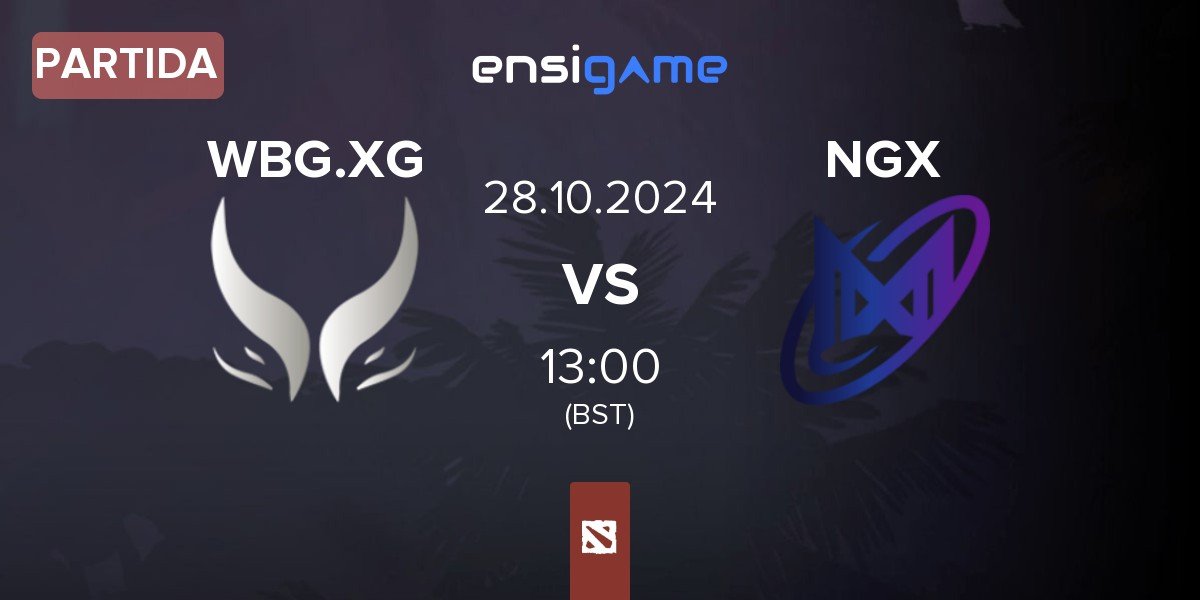 Partida Xtreme Gaming WBG.XG vs Nigma Galaxy NGX | 28.10