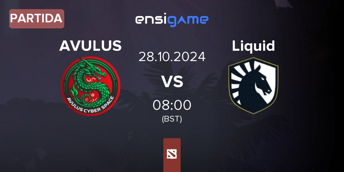 Partida AVULUS vs Team Liquid Liquid | 28.10