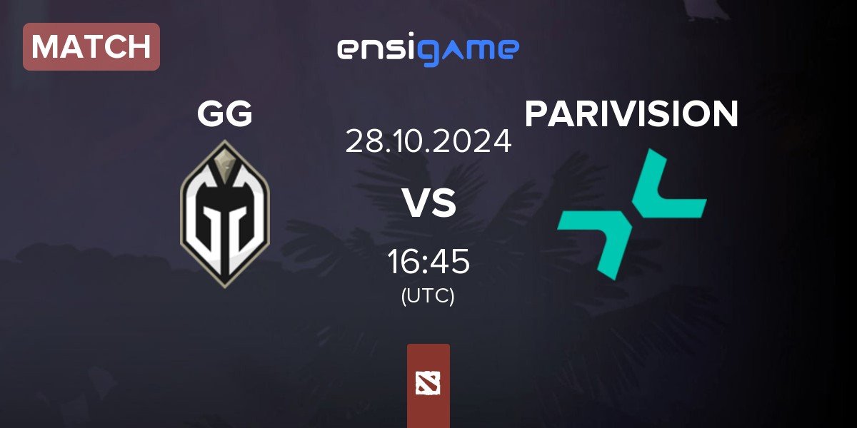 Match Gaimin Gladiators GG vs PARIVISION | 28.10