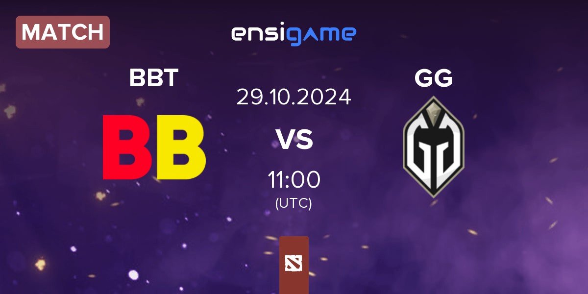 Match BetBoom Team BBT vs Gaimin Gladiators GG | 29.10