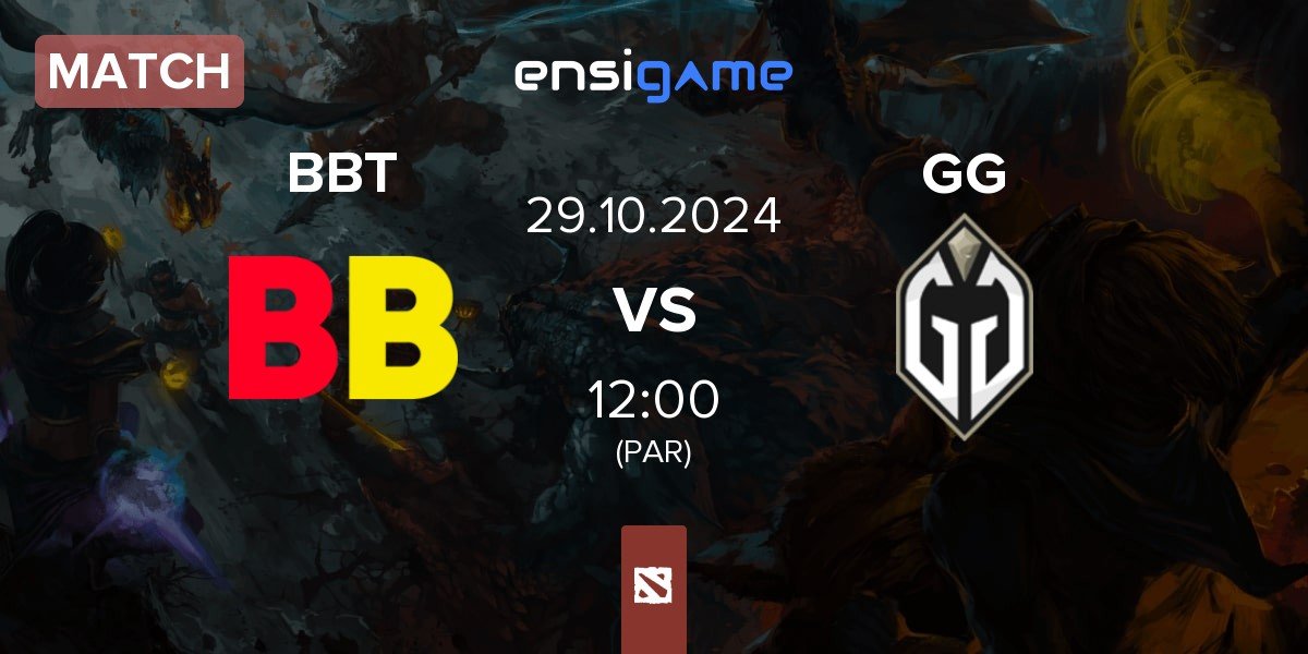 Match BetBoom Team BBT vs Gaimin Gladiators GG | 29.10