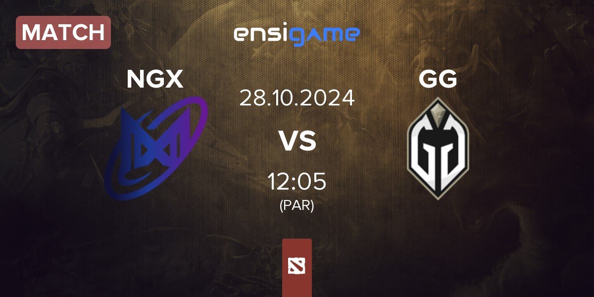 Match Nigma Galaxy NGX vs Gaimin Gladiators GG | 28.10