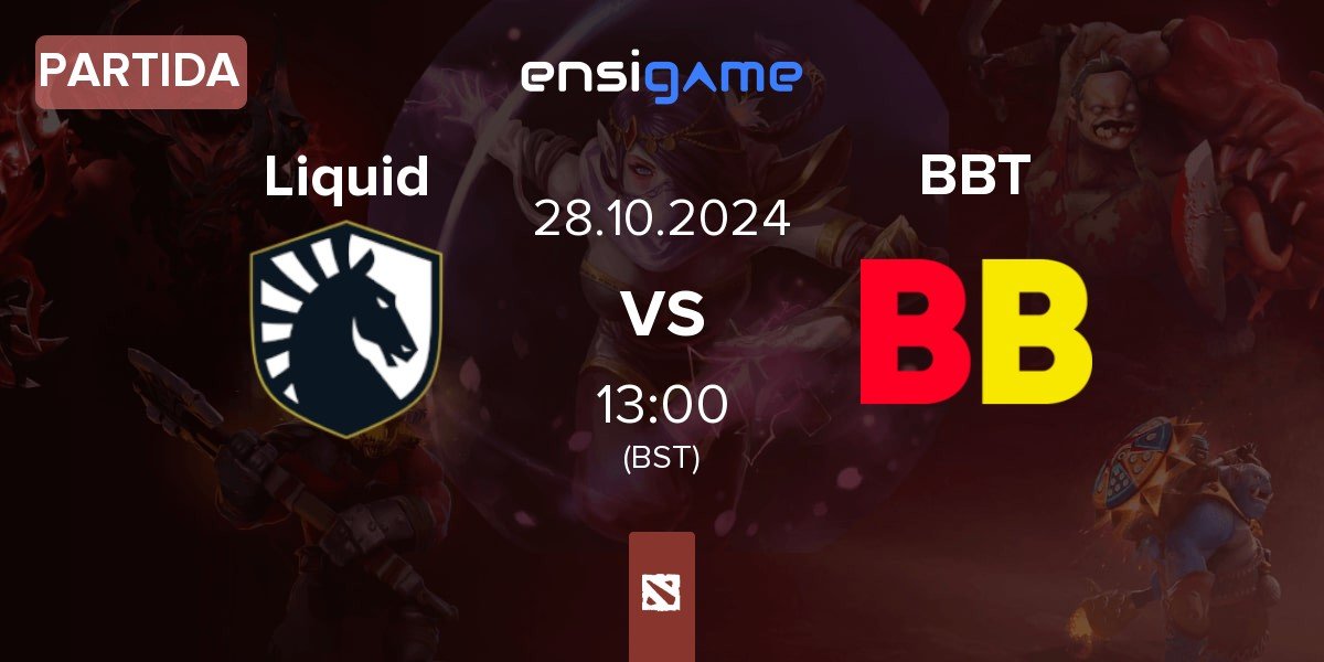 Partida Team Liquid Liquid vs BetBoom Team BBT | 28.10