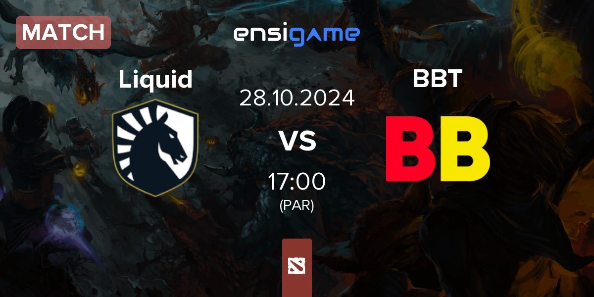 Match Team Liquid Liquid vs BetBoom Team BBT | 28.10