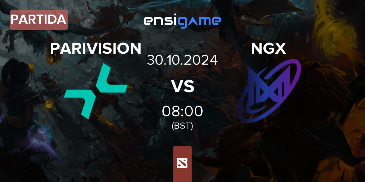 Partida PARIVISION vs Nigma Galaxy NGX | 30.10