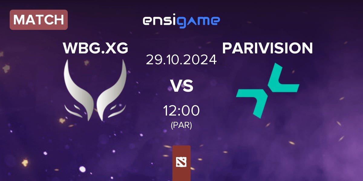 Match Xtreme Gaming WBG.XG vs PARIVISION | 29.10