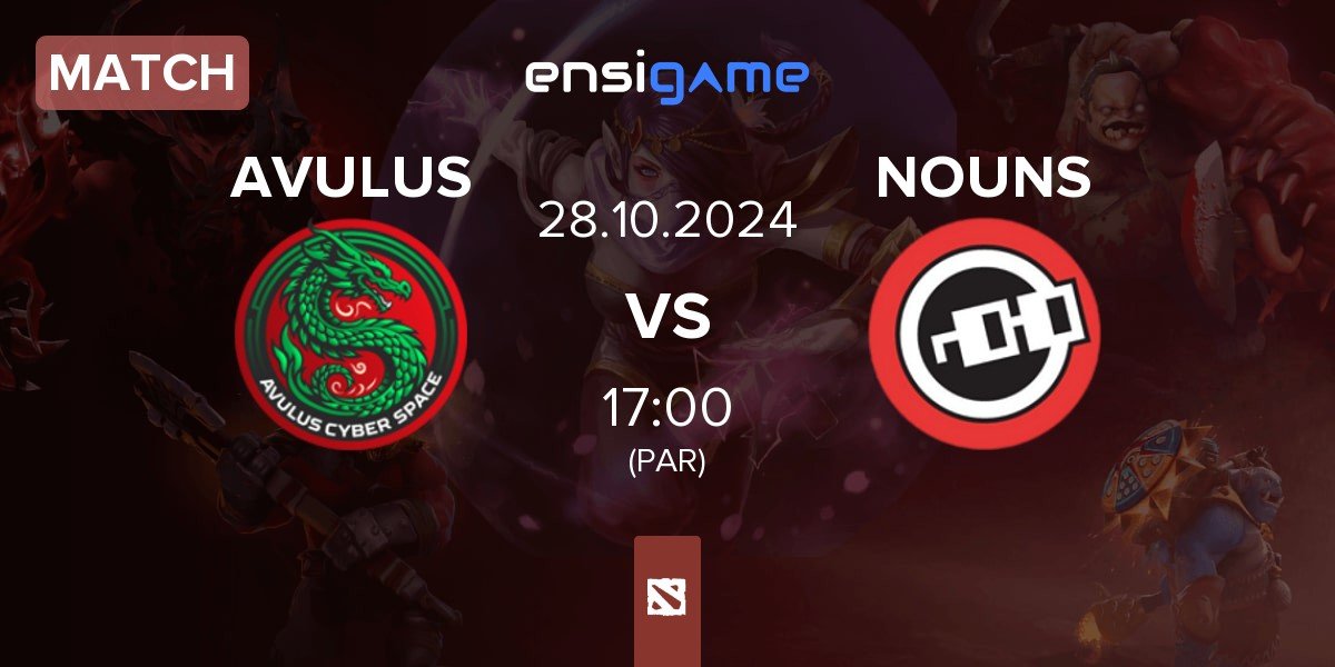 Match AVULUS vs nouns NOUNS | 28.10