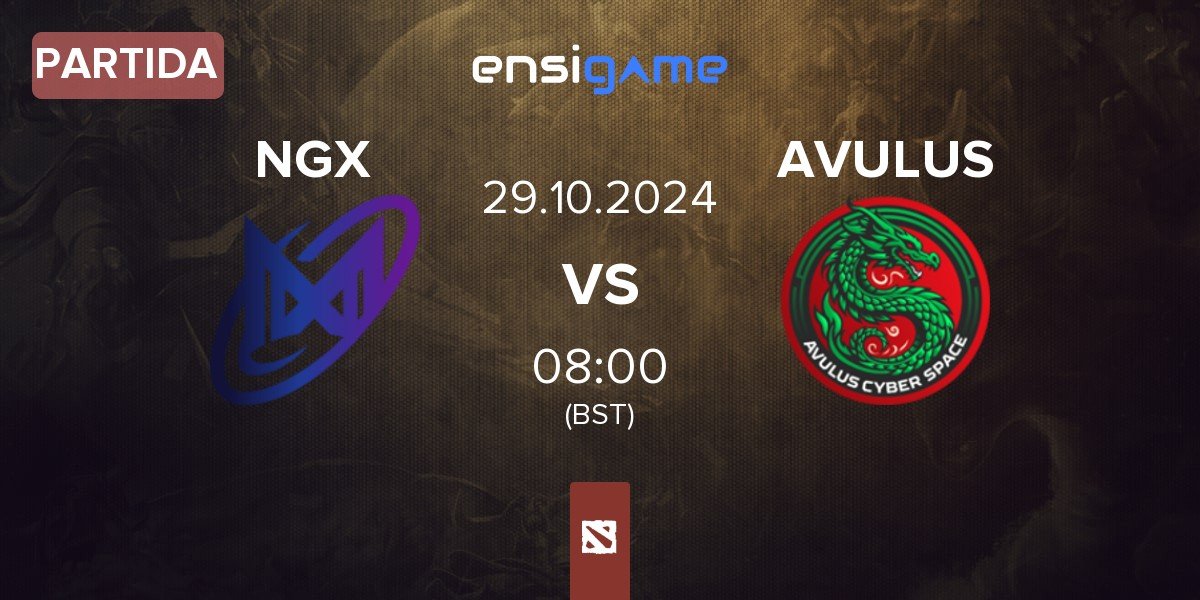 Partida Nigma Galaxy NGX vs AVULUS | 29.10