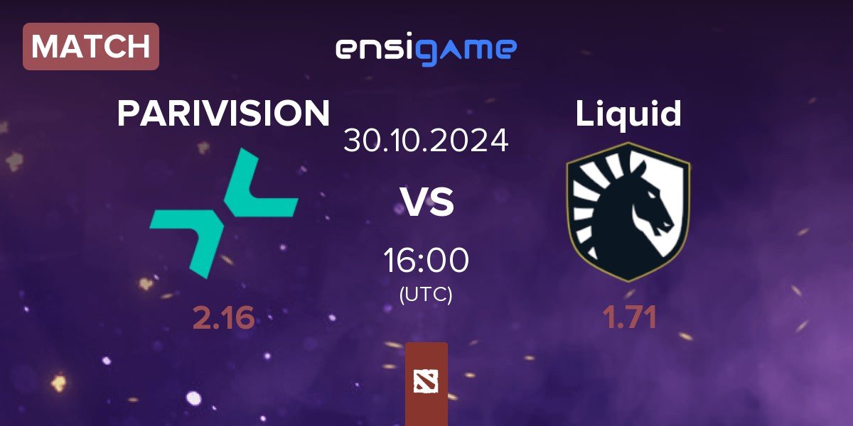 Match PARIVISION vs Team Liquid Liquid | 30.10