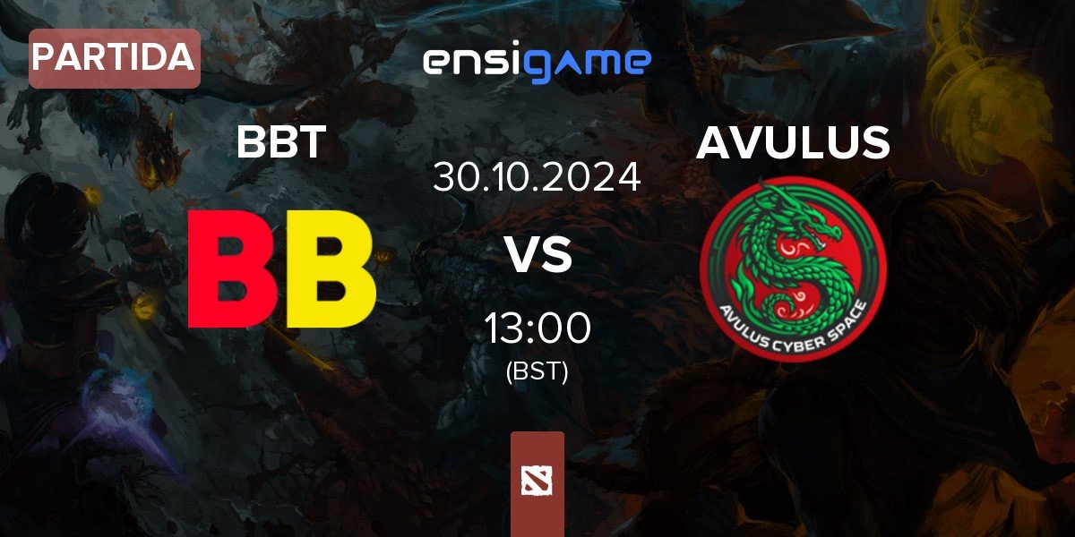 Partida BetBoom Team BBT vs AVULUS | 30.10