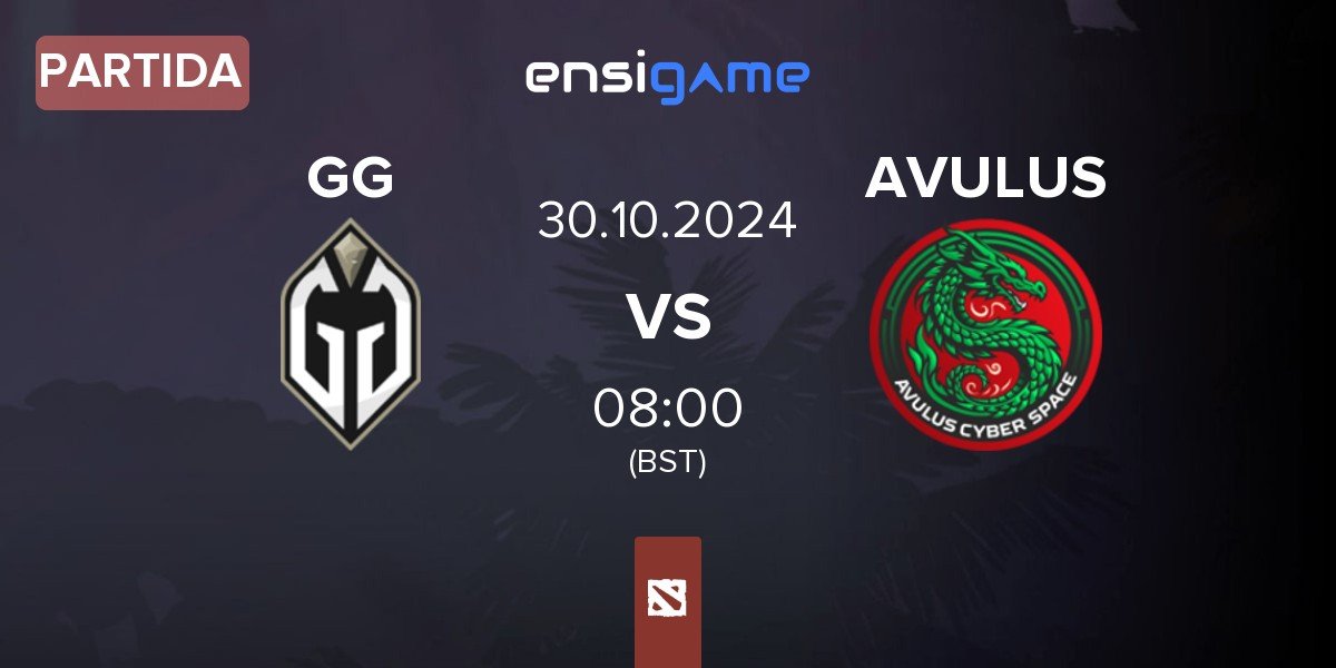 Partida Gaimin Gladiators GG vs AVULUS | 30.10