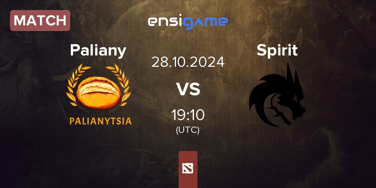 Match Palianytsia Paliany vs Team Spirit Spirit | 28.10