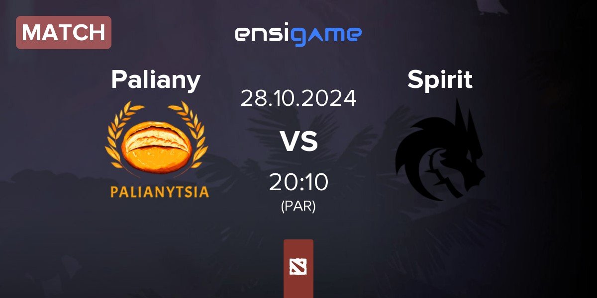 Match Palianytsia Paliany vs Team Spirit Spirit | 28.10