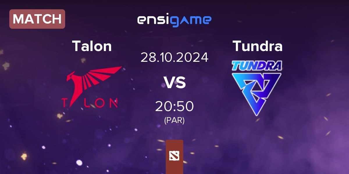 Match Talon Esports Talon vs Tundra Esports Tundra | 28.10