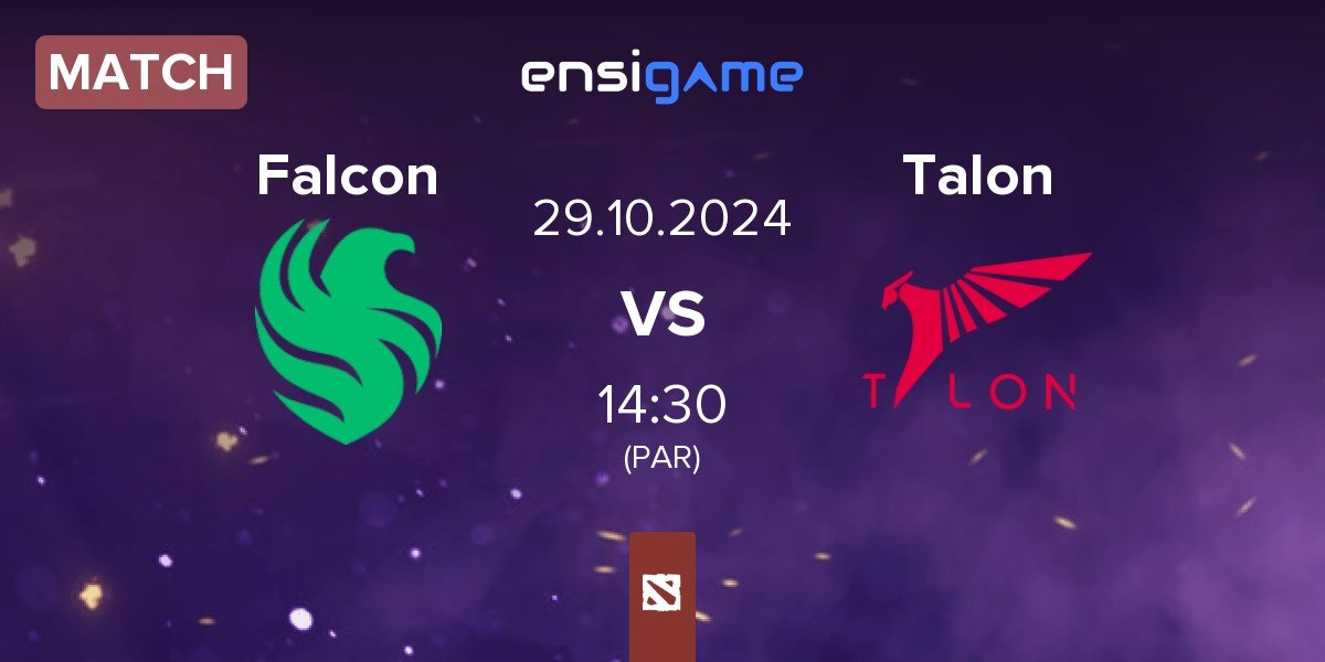 Match Team Falcons Falcon vs Talon Esports Talon | 29.10