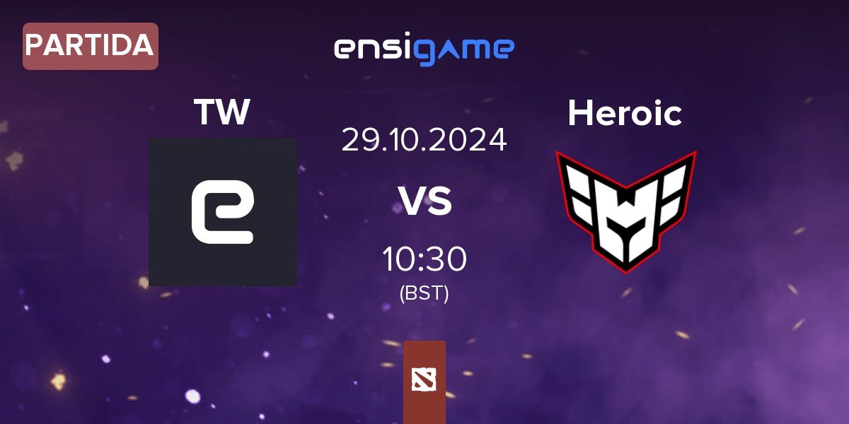 Partida Team Waska TW vs Heroic | 29.10