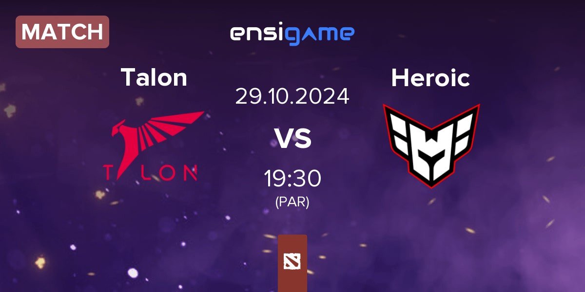 Match Talon Esports Talon vs Heroic | 29.10