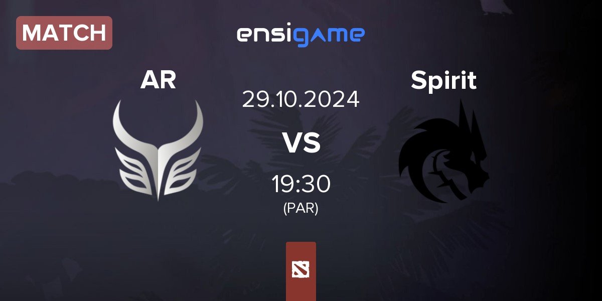 Match Azure Ray AR vs Team Spirit Spirit | 29.10