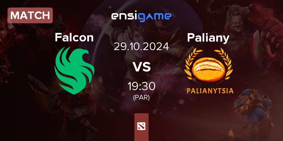 Match Team Falcons Falcon vs Palianytsia Paliany | 29.10