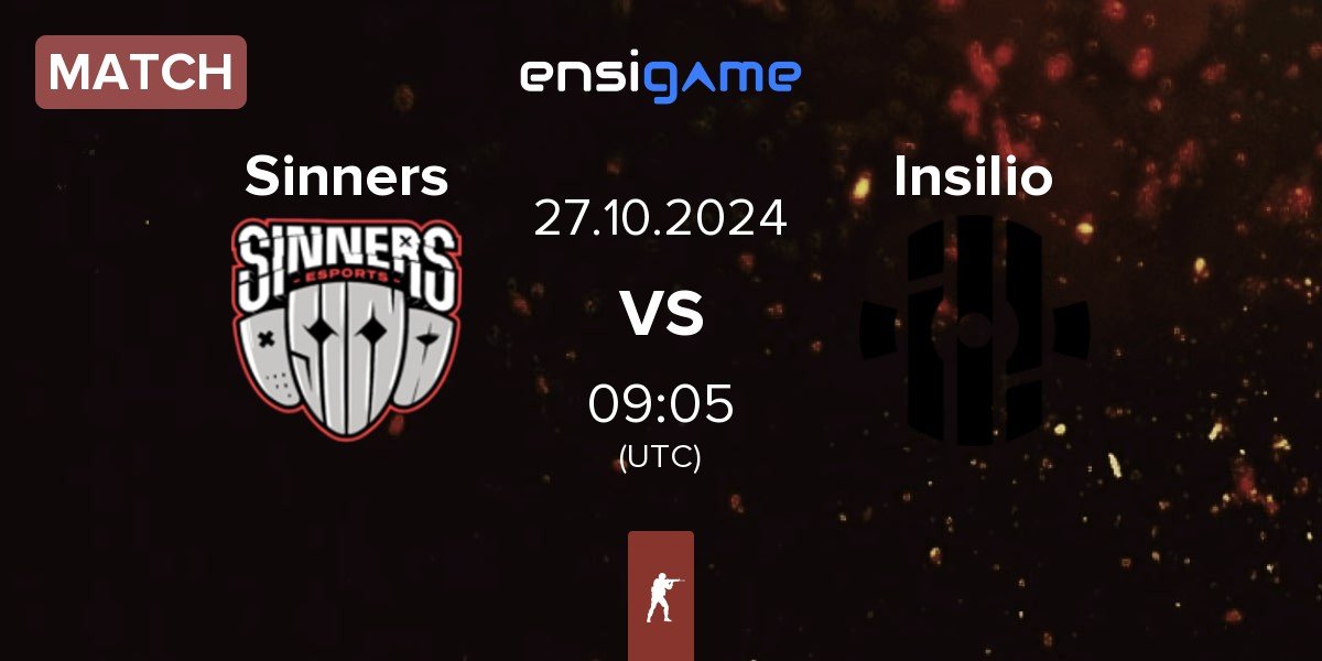 Match Sinners Esports Sinners vs Insilio | 27.10