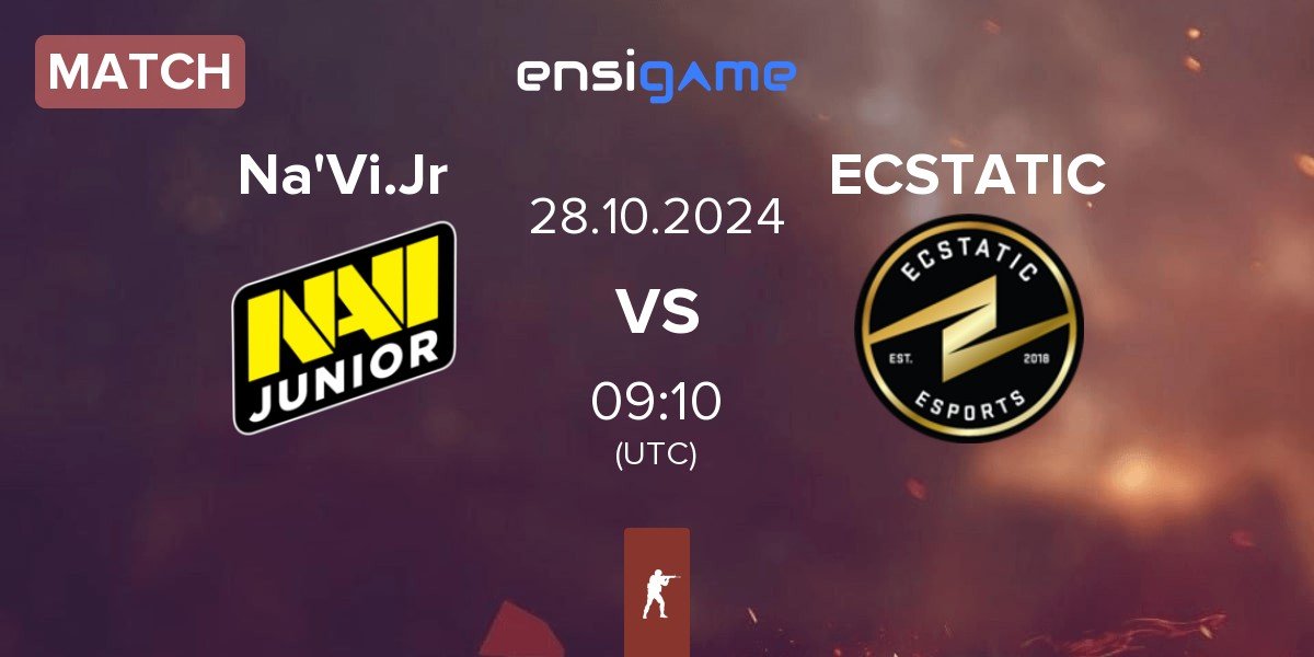 Match Natus Vincere Junior Na'Vi.Jr vs ECSTATIC | 28.10