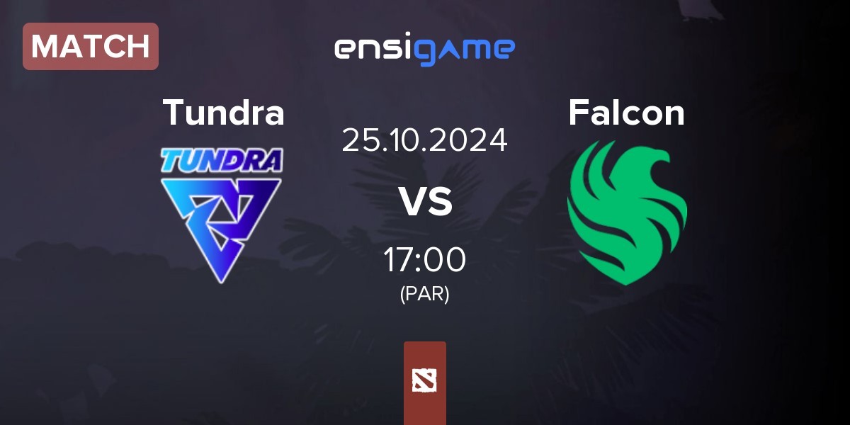 Match Tundra Esports Tundra vs Team Falcons Falcon | 25.10