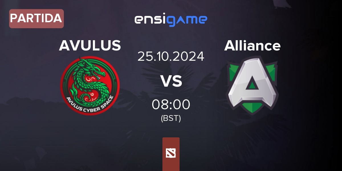 Partida AVULUS vs Alliance | 25.10