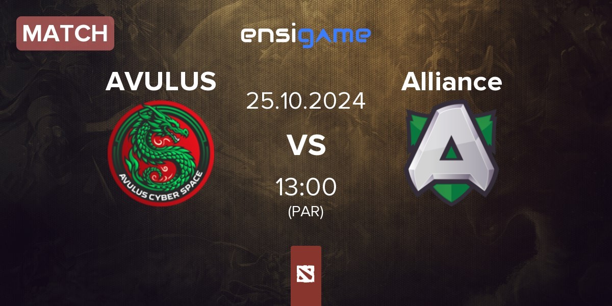 Match AVULUS vs Alliance | 25.10