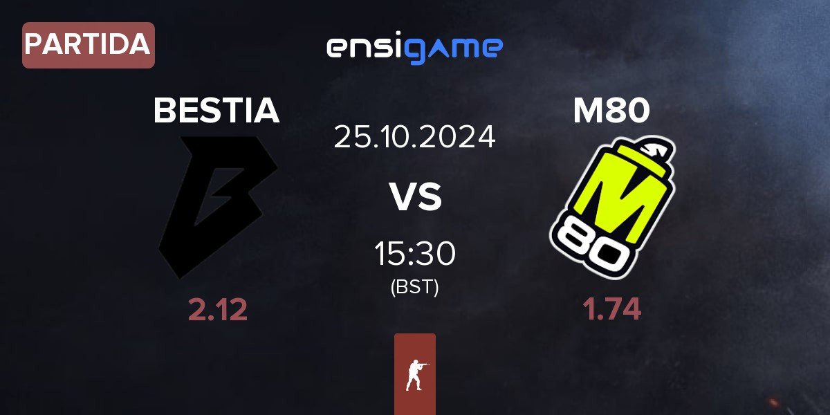 Partida BESTIA vs M80 | 25.10